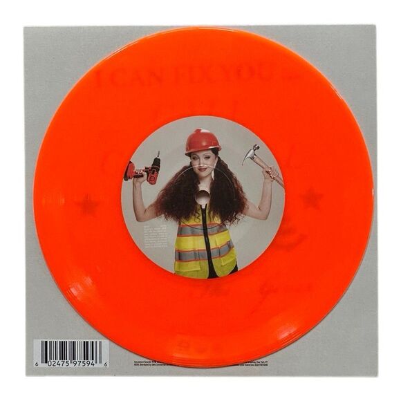 Chappell Roan – The Giver 7” Neon Orange Vinyl 2025 Like New - Picture 2 of 8
